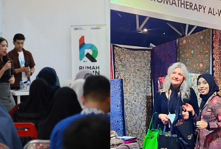 Bank Mandiri Bawa Batik Al Warits Madura Go Global, Jangkau Pasar AS