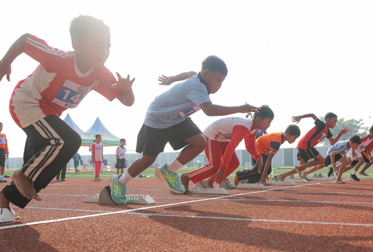 1.267 Pelajar Ramaikan MilkLife Athletics Challenge di Kudus