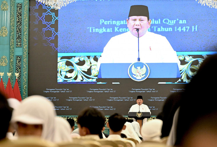 Prabowo Ajak Jadikan Al-Qur’an Sumber Persatuan Bangsa di Peringatan Nuzulul Qur’an