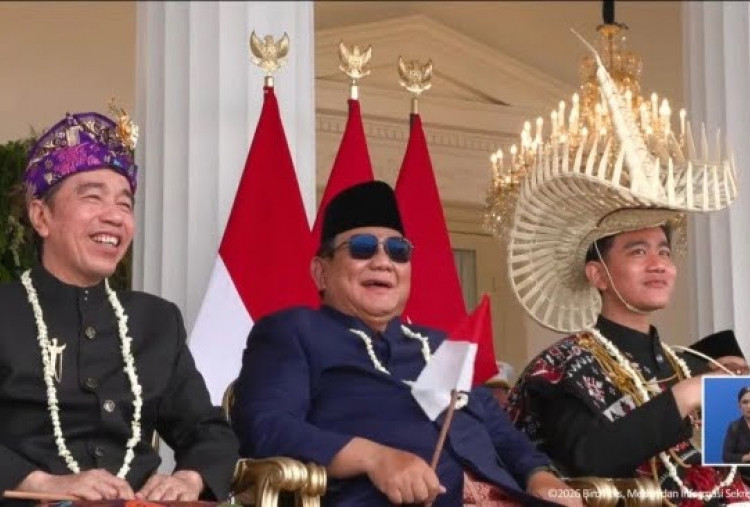 Momen Prabowo-Jokowi Akrab di HUT RI, Mensesneg: Mereka Kadang Panggil 'Bestie'