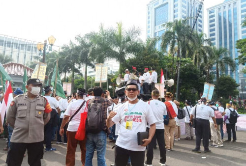 Tak Main - Main, Petani Sawit di Batanghari Demo di Istana Presiden