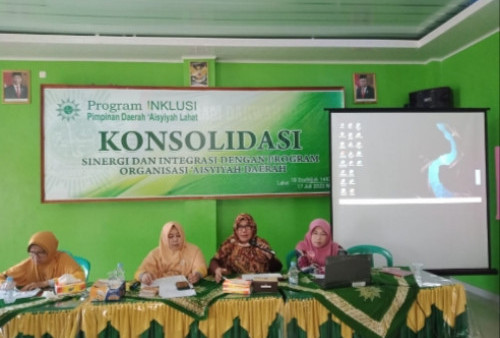 Sosialisasi Program Inklusi dari Pimpinan Daerah Aisyiyah Lahat