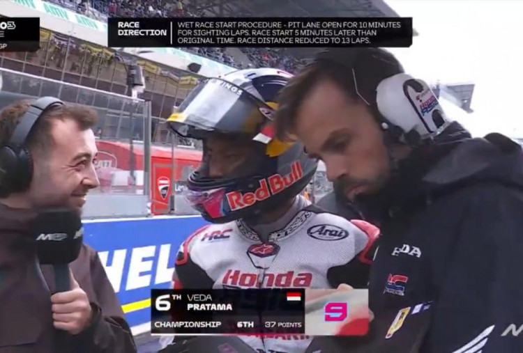 Hasil Moto3 Le Mans 2026: Veda Ega Finis P4 Setelah Comeback dari Posisi 13