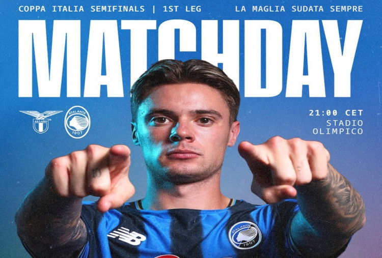 Link Live Streaming Lazio vs Atalanta di Semifinal Coppa Italia 2026, KickOFF: 03.00 WIB