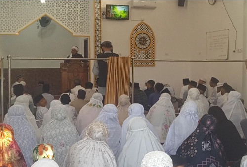 Warga Muhamadiyah Laksanakan Shalat Idul Adha di Masjid Al-Kautsar