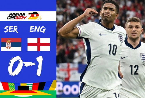 Serbia vs Inggris 0-1: Three Lions Menang dengan Banyak Catatan