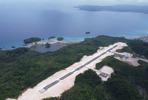 Bandara Banggai Laut Sulteng Siap Diresmikan Presiden Jokowi