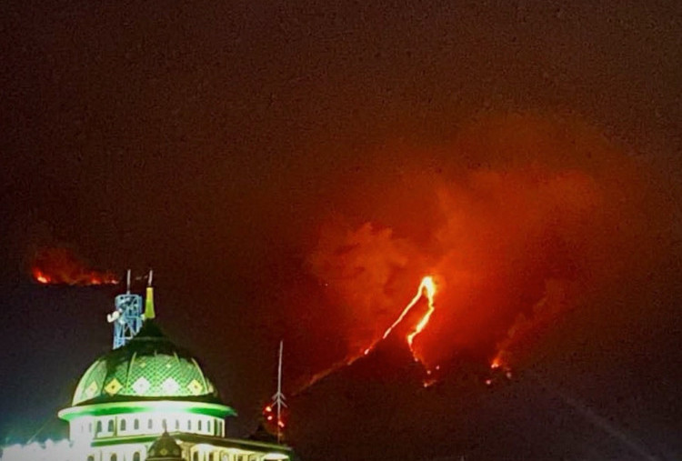 Gunung Arjuno-Welirang Kebakaran Lagi, Jalur Pendakian Ditutup hingga Waktu Belum Ditentukan