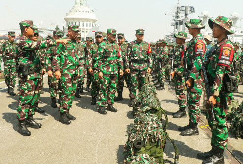 Latihan Gabungan TNI untuk Pengabdian Terakhir KRI Slamet Riyadi-352