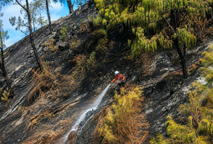 Titik Api Bromo Dipastikan Padam, BPBD Jatim Siagakan Drone Thermal Antisipasi Bara Susulan