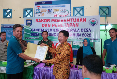 BPD Tanjung Baru Tetapkan 29 Panitia Pilkades 2022