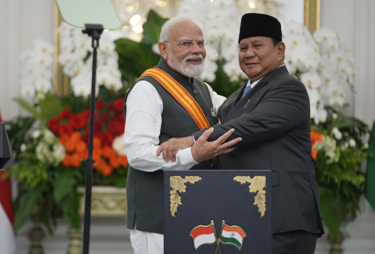Prabowo Anugerahkan Bintang Adipurna kepada PM India Modi, Perkuat Kemitraan Strategis RI-India