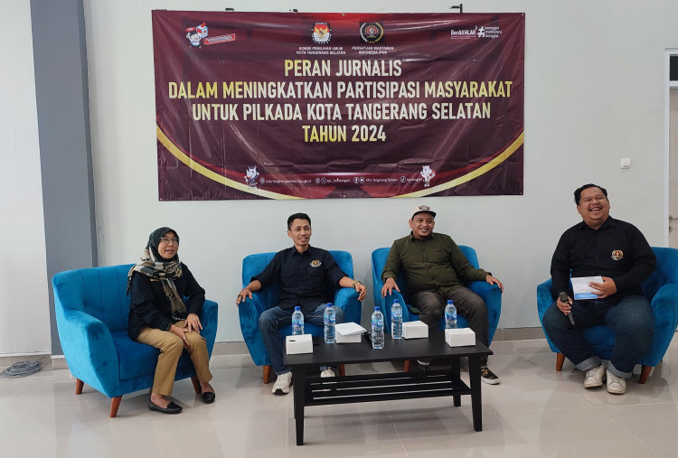 Tingkatkan Partisipasi Pemilih, KPU dan PWI Tangsel Gelar Diskusi Jelang Pilkada 2024