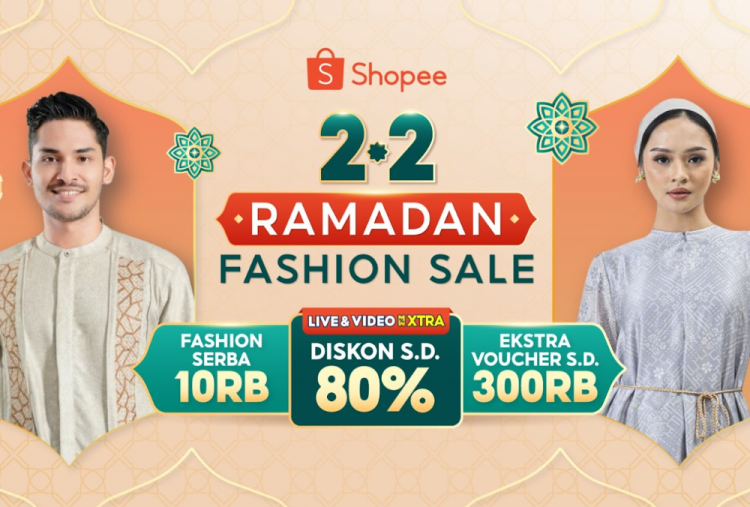 Sambut Ramadan, Shopee Hadirkan Kampanye 2.2 Ramadan Fashion Sale dengan Ragam Koleksi Fesyen Muslim Terkini