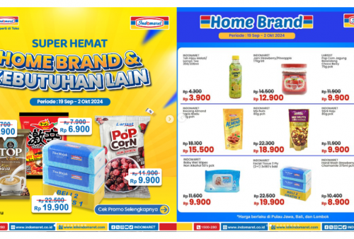 Katalog Promo Indomaret Hari ini 26 September 2024, Facial Tissue Beli 2 Gratis 1 Cuma Rp19 Ribu!