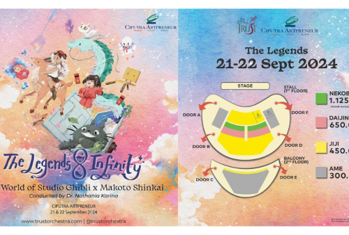 Konser Orkestra The Legends 8 Infinity Digelar 21-22 September di Jakarta, Tiket Dijual Mulai Rp300 Ribu