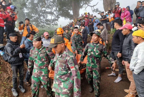 Korban Pendaki Gunung Marapi Kini Mencapai 23 Orang, 16 Sudah Teridentifikasi