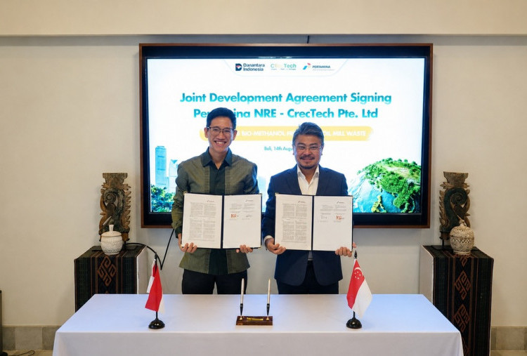 Pertamina NRE Bangun Ekosistem Bio-Metanol dari Limbah Sawit