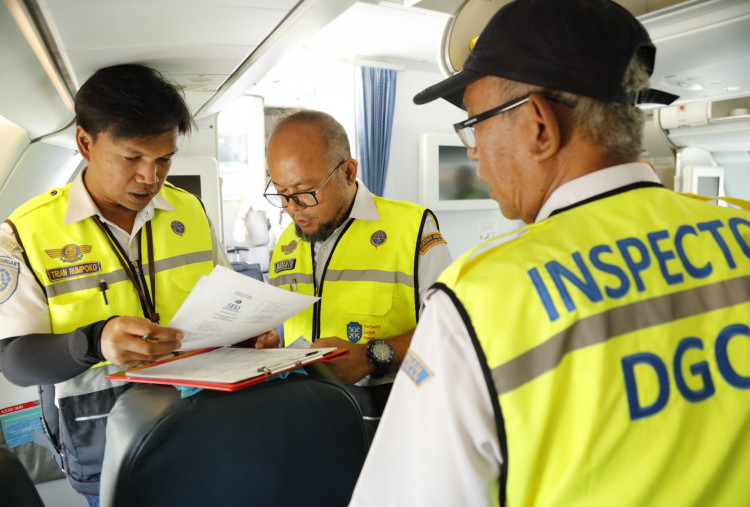 Jelang Nataru 2025, Ditjen Hubud Gelar Ramp Inspection Untuk Transportasi Udara