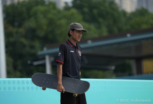 Sanggoe, Skateboarder Asal Bali, Raih Perak Asian Games 