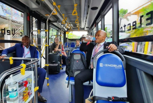 Bus Listrik Buatan INKA Mengaspal di Labuan Bajo, Jadi Kendaraan Delegasi G20
