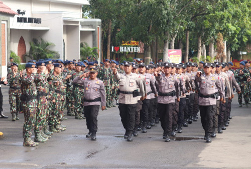 Mutasi ke Polisi Tugas Umum, Brimob Polda Banten Apel Tradisi Pelepasan Personel