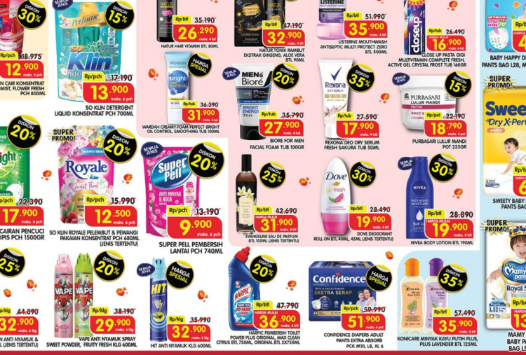 Katalog Promo Superindo Hari Ini Terbaru 28 Juni 2026, Akhir Bulan Diskon So Klin Rp13 Ribuan