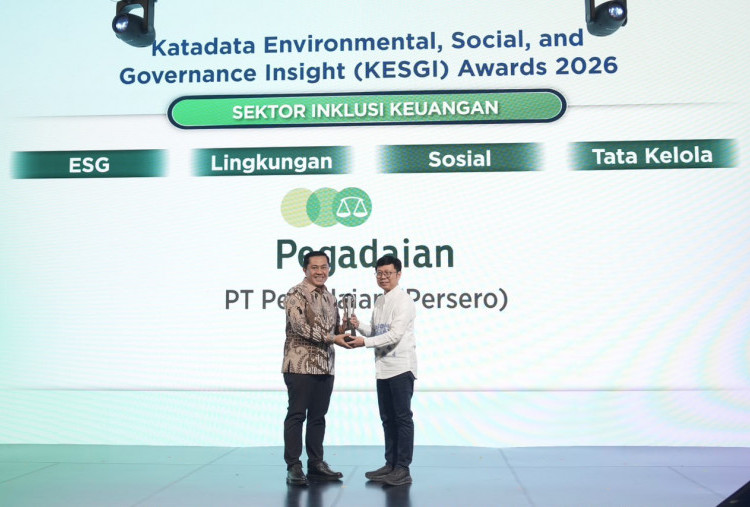 Kinerja ESG di Atas Rata-Rata Sektor, Pegadaian Raih 4 KESGI Award 2026