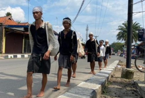 150 Warga Kanekes Ikut Tradisi Seba Baduy di Pendopo Pemkab Lebak