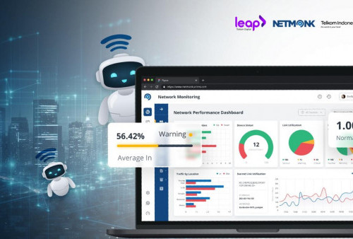 Telkom Sematkan AI pada Layanan Netmonk, Kini Monitoring Jaringan Semakin Canggih