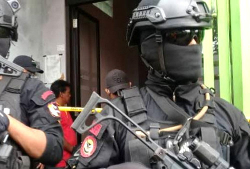 Dua Orang Teroris Tewas Usai Ditembak Densus 88 di Lampung
