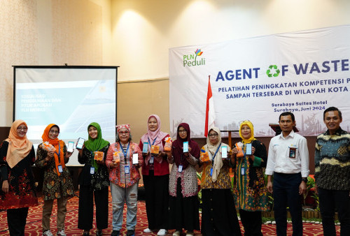 PLN Gelar Pelatihan Bank Sampah di Surabaya, Jadi Program Tanggung Jawab Sosial Pelestarian Lingkungan