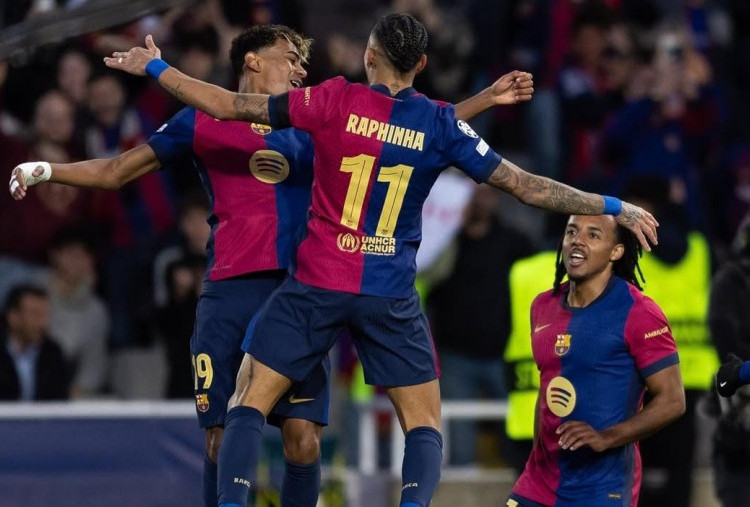 Barcelona vs Benfica 3-1 (Agg 4-1): Raphinha Brace, Blaugrana yang Pertama Lolos ke 8 Besar Liga Champions