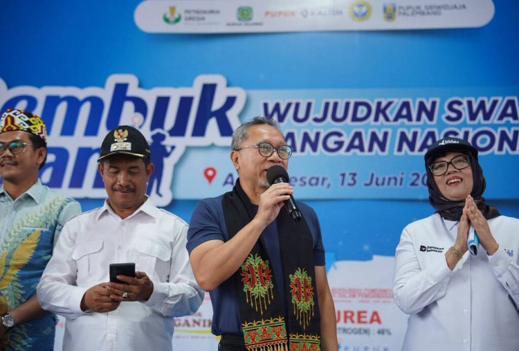 Rembuk Tani Pupuk Indonesia di Aceh, Zulhas: Petani Senang karena Pupuk Bersubsidi Lancar