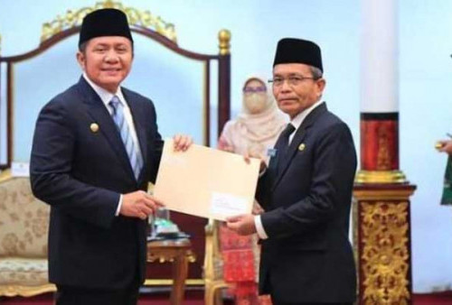 Gubernur Lantik Supriono Jadi Sekda Definitif