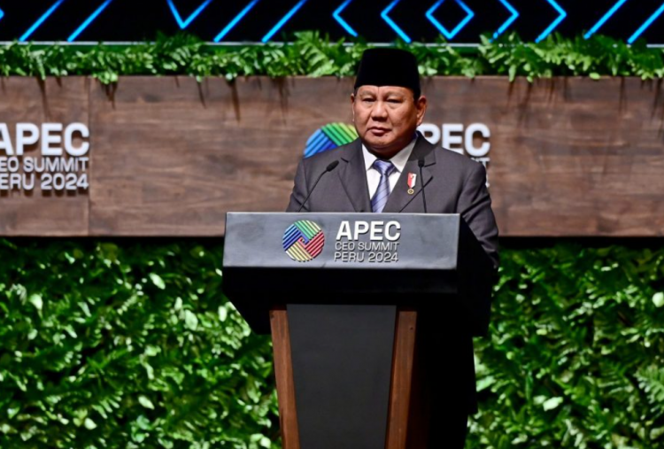 Prabowo Berpidato di Forum APEC CEO Summit 2024, Paparkan Potensi Panas Bumi dan Perairan Indonesia