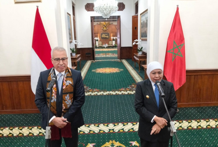 Jatim-Maroko Jajaki Kerja Sama Dagang hingga Smart City