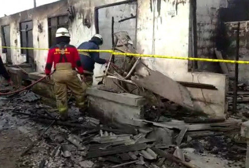 15 Rumah Petak di Pasarkemis Ludes Terbakar, Diduga Korsleting Listrik