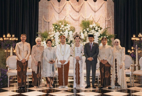 Sah! Pernikahan Thariq Halilintar dan Aliyah Massaid, Jokowi Jadi Saksi, Reza Artamevia Menangis Haru
