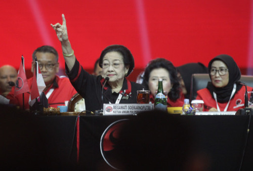 Pada hari terakhir rakernas Ke-IV PDI Perjuangan akan diawali dengan materi pembahasan terkait dengan pemenangan kontestasi pemilihan presiden (Pilpres) 2024 mendatang.(Raka Denny/Harian Disway)