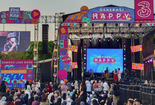Superfun! Anak Skena Gen Z Seru-seruan Bareng di Festival Generasi Happy Surabaya 