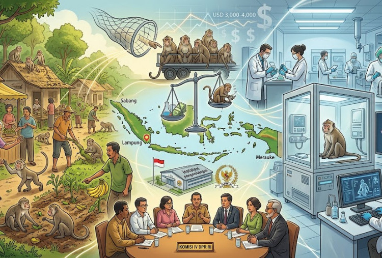Monyet Ekor Panjang, Hama yang Bernilai Mahal