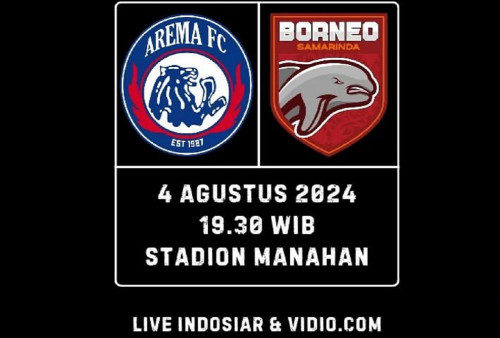 Link Live Streaming Borneo FC vs Arema FC Final Piala Presiden 2024: Selangkah Lagi Dapatkan Piala!