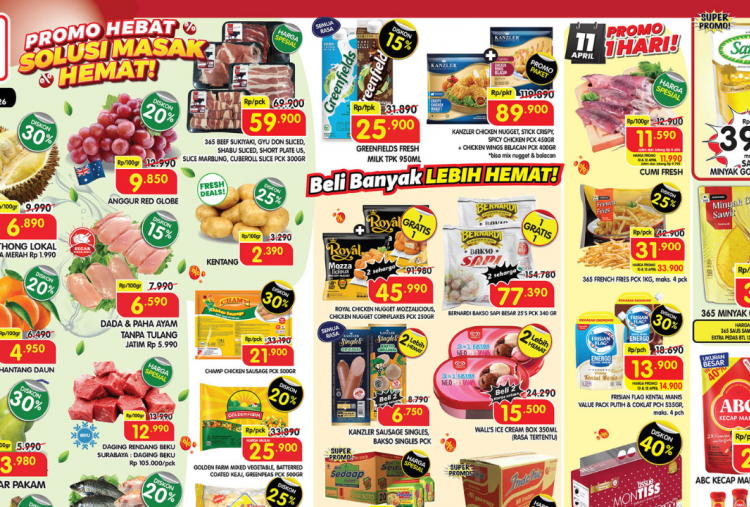 Promo JSM Superindo Terbaru Minggu Ini 10-12 April 2026, Minyak Goreng Mulai Rp35 Ribuan