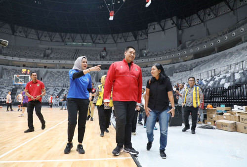 Indoor Multifunction Stadium Sudah Siap Untuk FIBA World Cup 2023, Menpora: Keren!