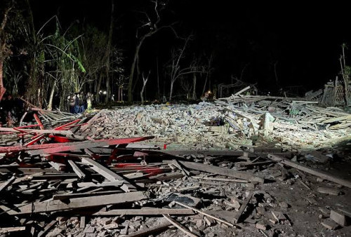 Ledakan Dahsyat di Blitar, 4 Tewas 25 Rumah Hancur