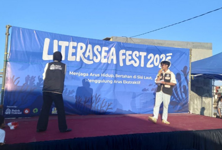 Pojok Literasi dalam Literasea Fest 2026, Rawat Budaya Pesisir Warga Sukolilo di Tengah Ancaman Reklamasi