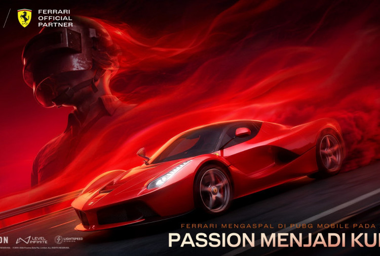 PUBG Mobile Bawa Ferrari ke Battle Royale, Supercar Ikonik Kini Bisa Dikendarai