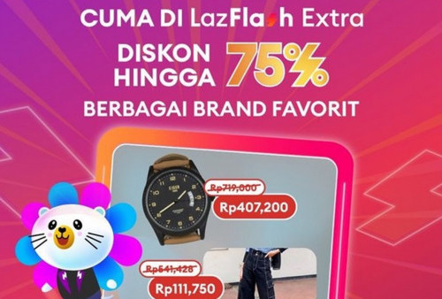 Promo 12.12 Lazada LazFlash Tawarkan Produk Unggulan Mulai dari Rp 1 dan Gratis Ongkir Se-Indonesia