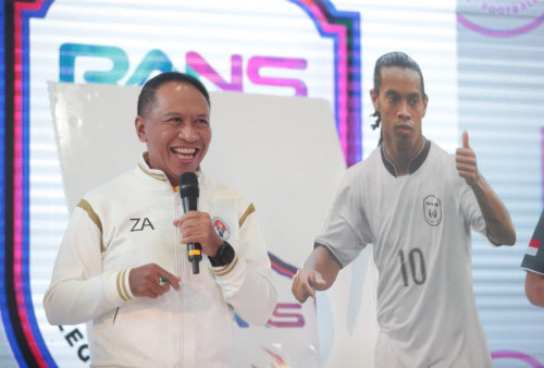 Rans FC Datangkan Ronaldinho, Menpora: Bisa Bangkitkan Gairah Sepakbola Indonesia